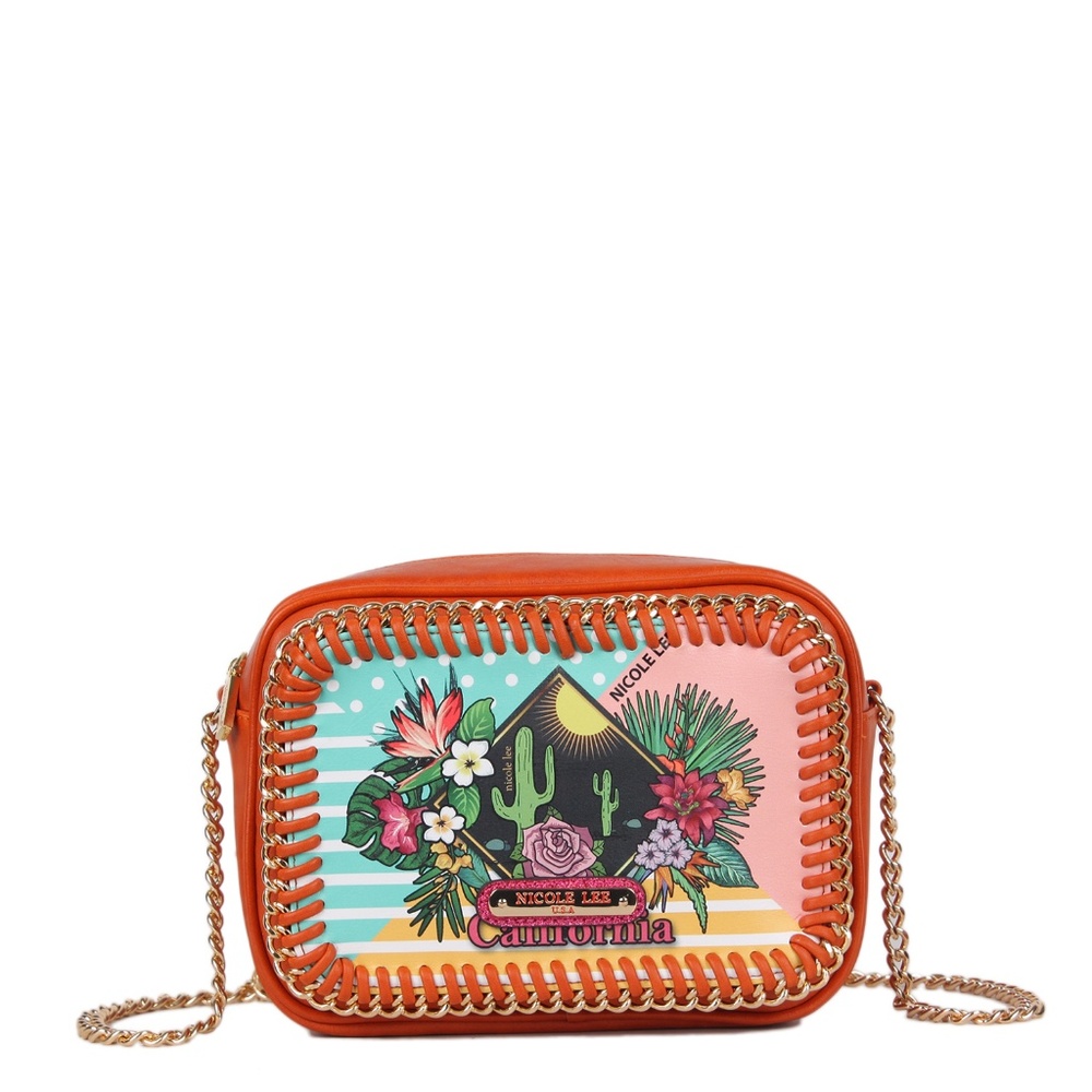 NICOLE LEE LOLANTHE EXCLUSIVE PRINT CROSSBODY BAG